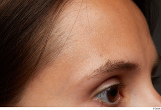  HD Face Skin Vanessa Angel eyebrow face forehead skin pores skin texture 0004.jpg